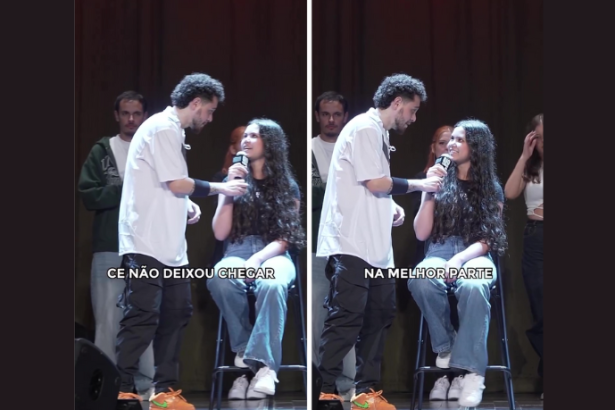 O palco vibra com a energia e emoção de um talento revelado — Non Stop.